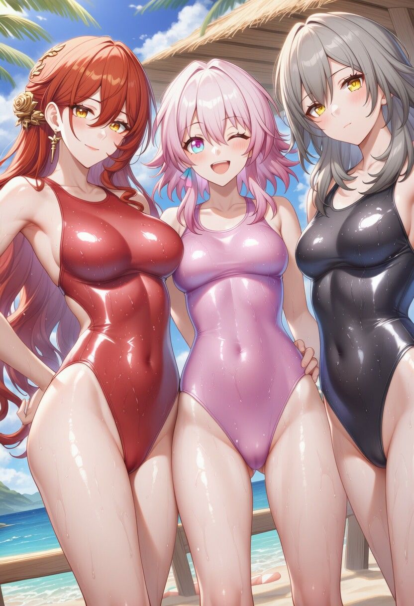 ハイレグフェチのための画集〜スター〇イル編〜 サンプル9ページ目