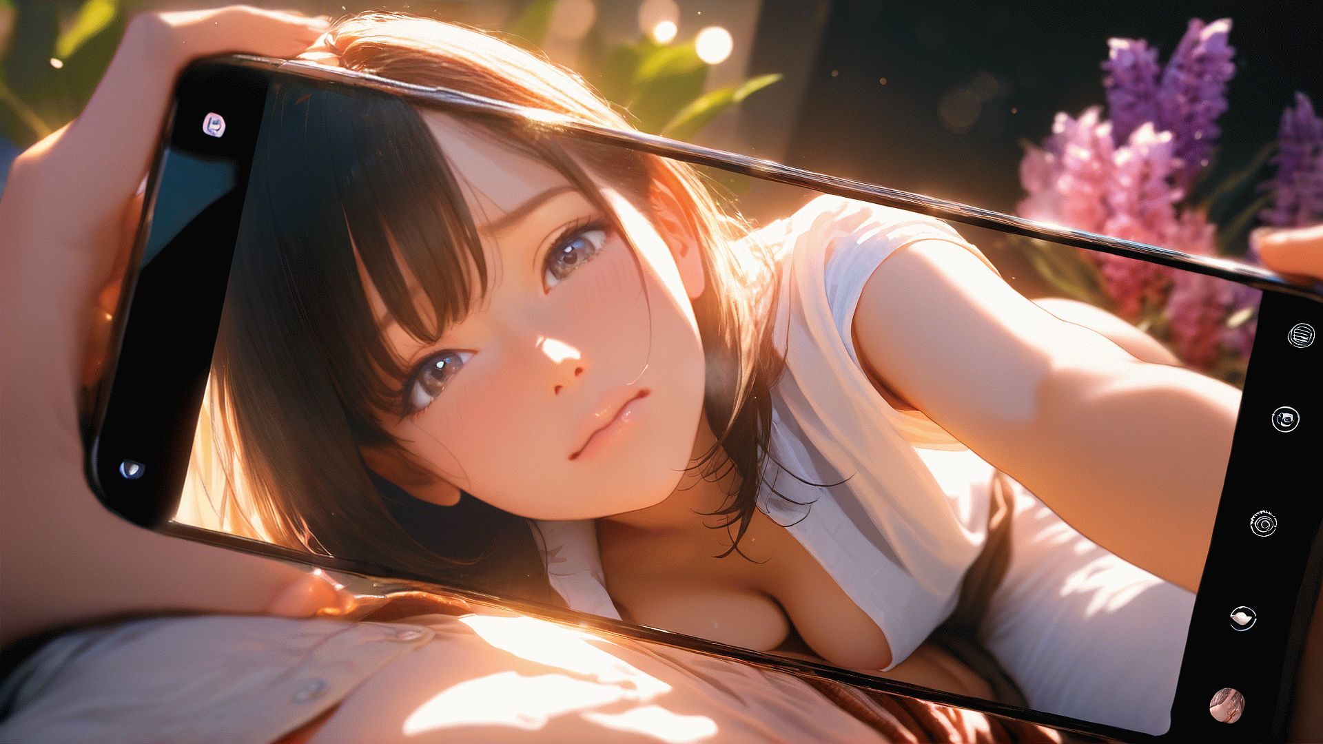観葉少女 -蜜開く少女たち- サンプル1ページ目