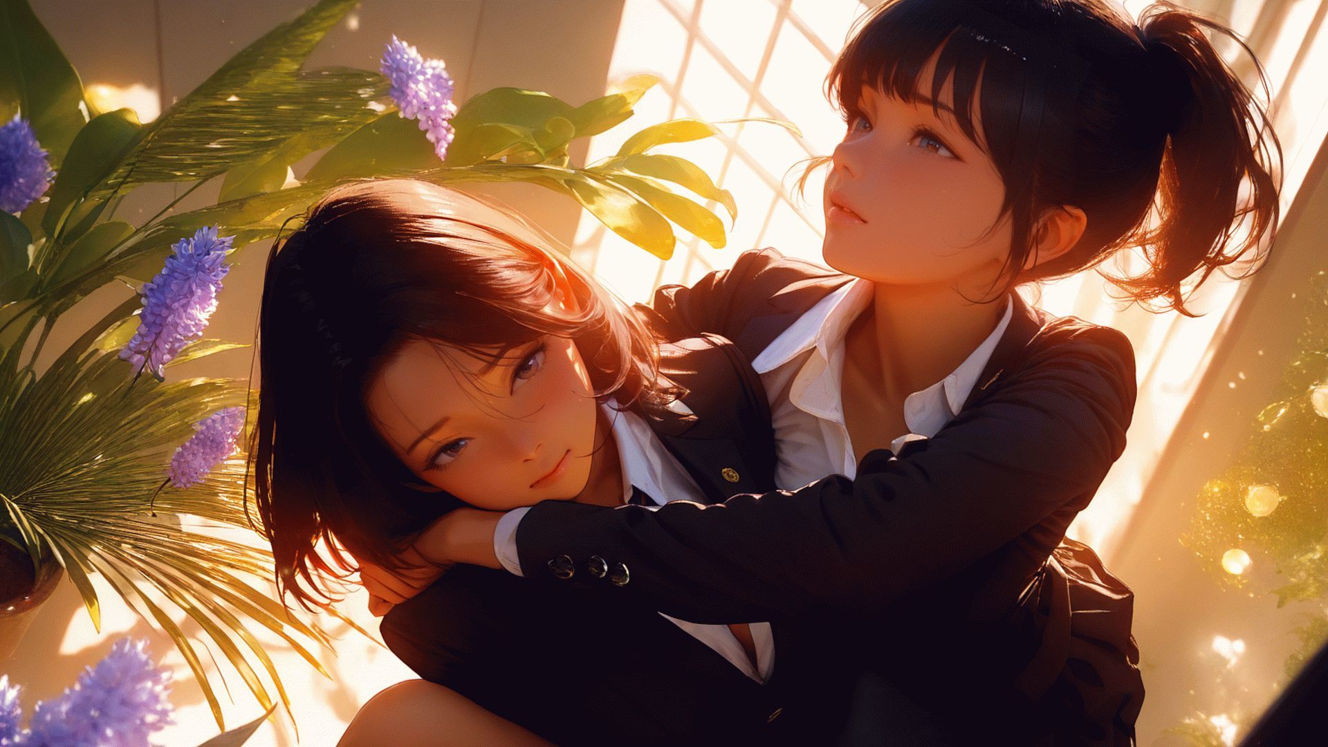 観葉少女 -蜜開く少女たち- サンプル4ページ目