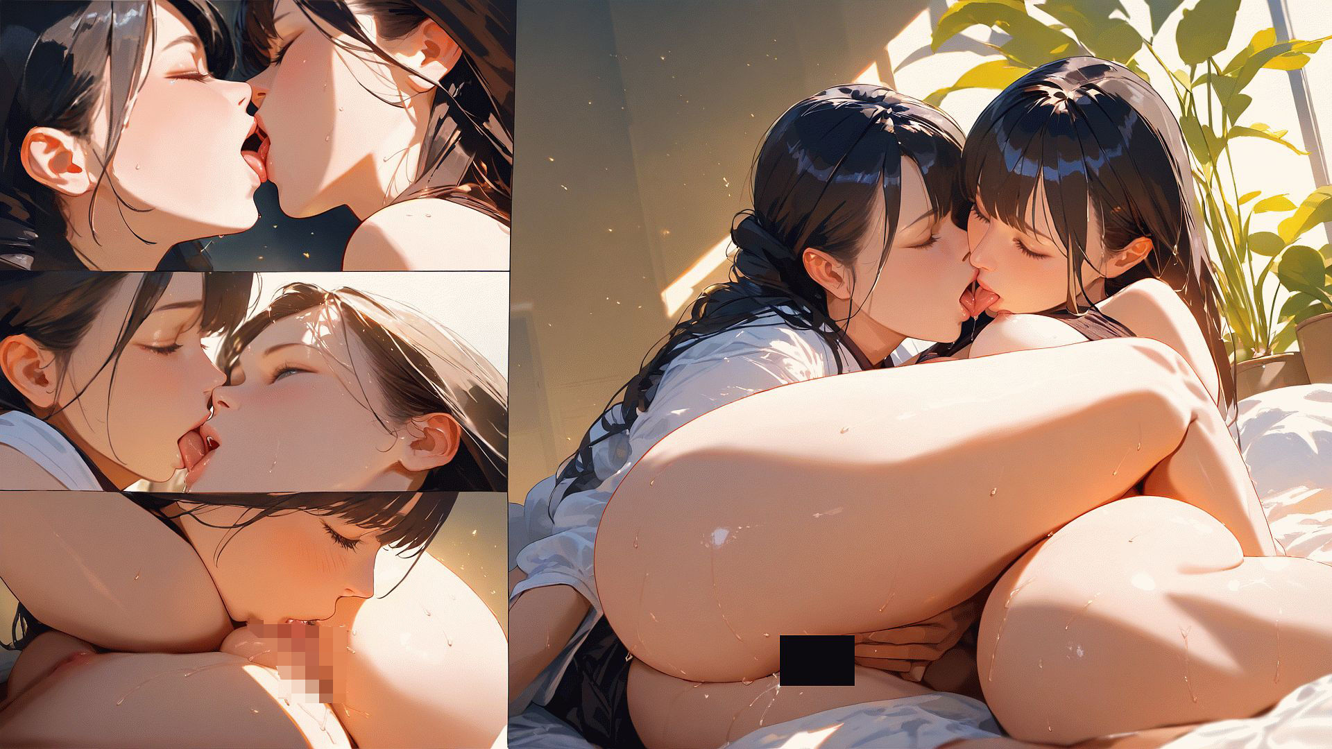 観葉少女 -蜜開く少女たち- サンプル10ページ目