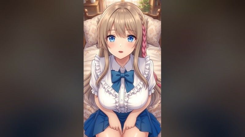 【フルモーション】激かわ彼女と主観疑似セックス〜ドスケベおねだりで本気イキ〜｜4Kフルボイスアニメ サンプル1ページ目