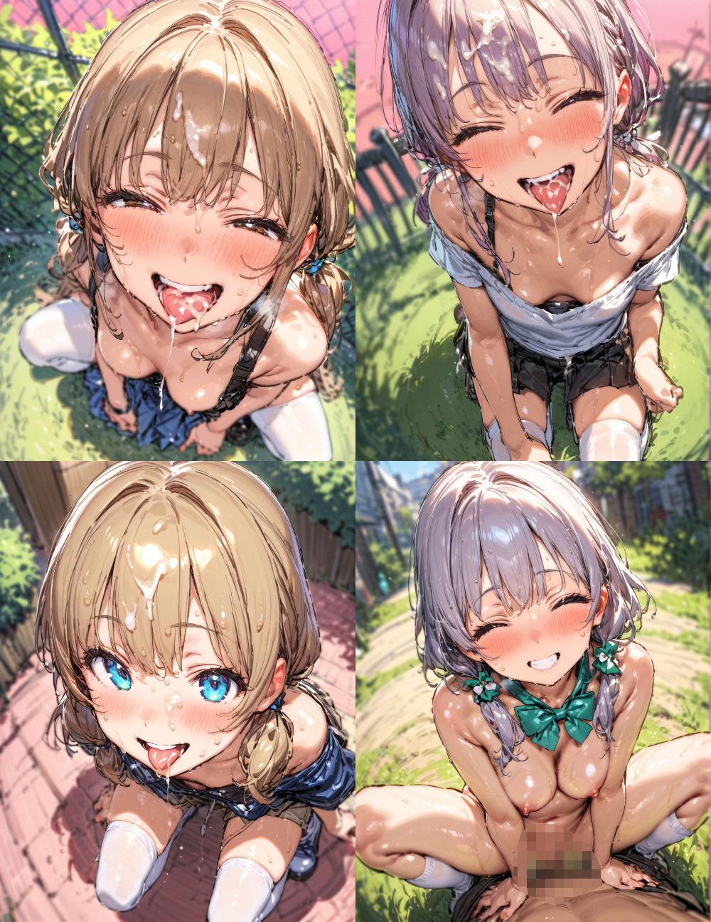 街中でしちゃいました サンプル3ページ目