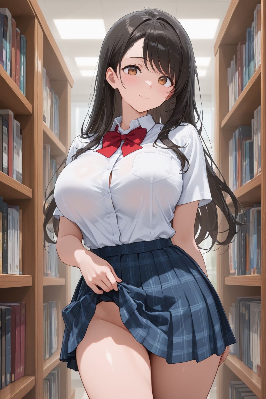 女子校生快楽堕ち 〜図書室でデブ教師と秘密のSEX〜 サンプル4ページ目