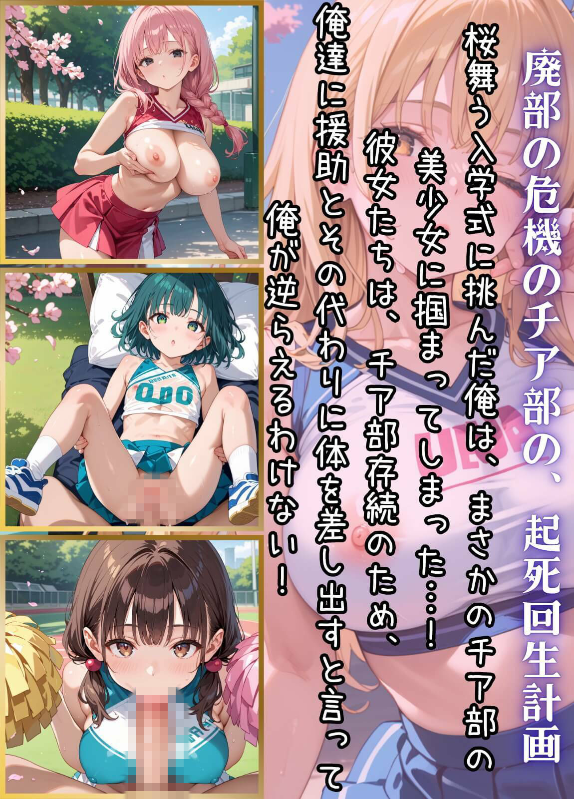 大ピンチチア部の起死回生計画！【厳選490枚】 サンプル1ページ目