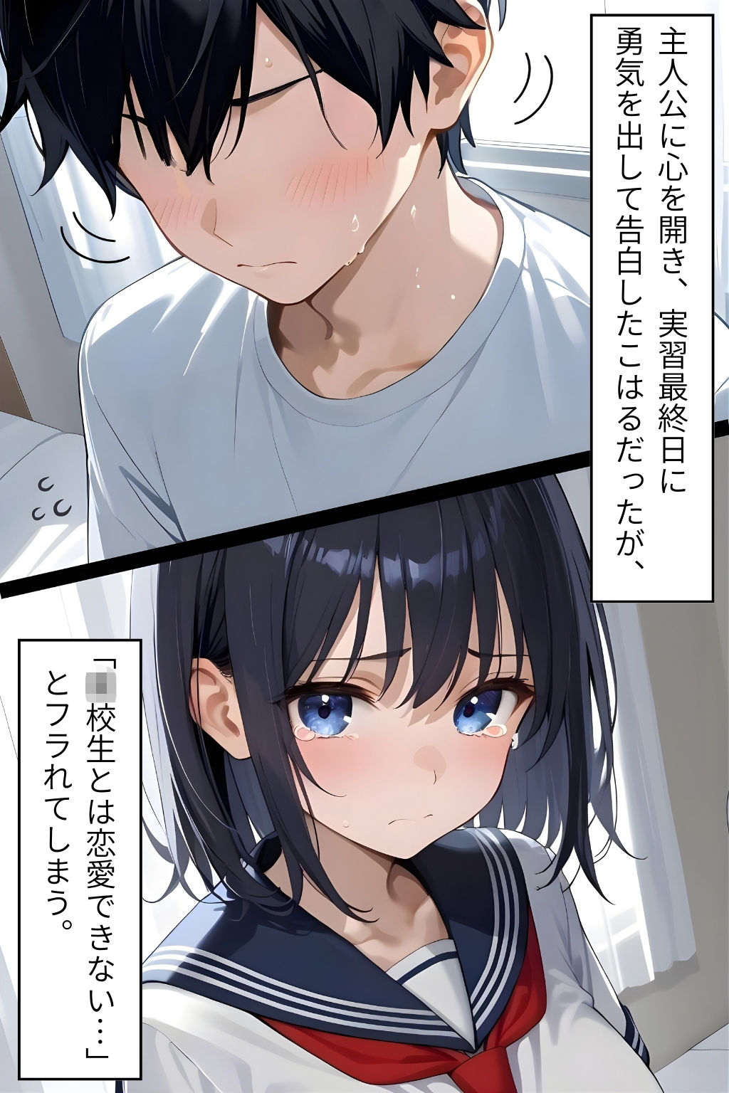 私のはじめて、先生にあげるね（はーと） 〜 卒業式直後！先生の家に押しかけて、 先生をその気にさせるぞ大作戦！ 〜 サンプル3ページ目