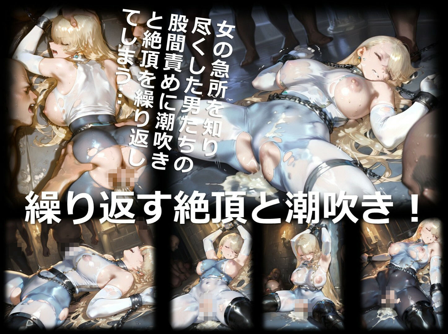 女騎士 H 第5章 〜報復〜 サンプル9ページ目