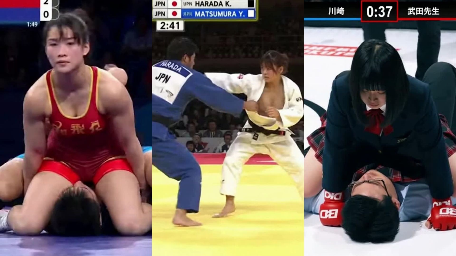 【闘う筋肉女子】男女混合異種格闘技戦 BreakFights vol.1 サンプル2ページ目