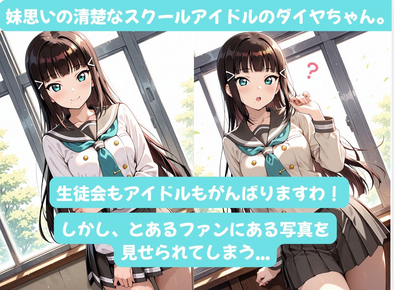 ダイヤちゃんとイチャラブえっち！Plus！わたくしが貴方だけの女に堕ちるまで サンプル2ページ目
