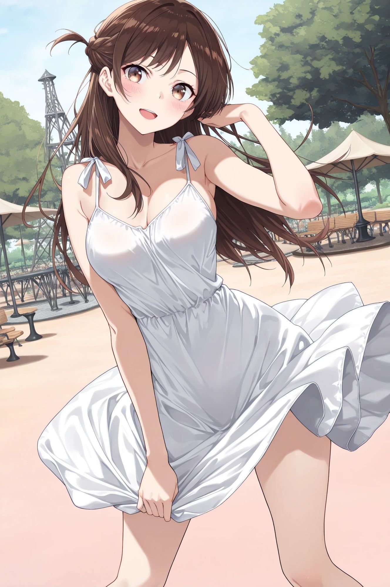 AIイラストCG集127  彼〇お借りします  水〇千鶴 サンプル1ページ目