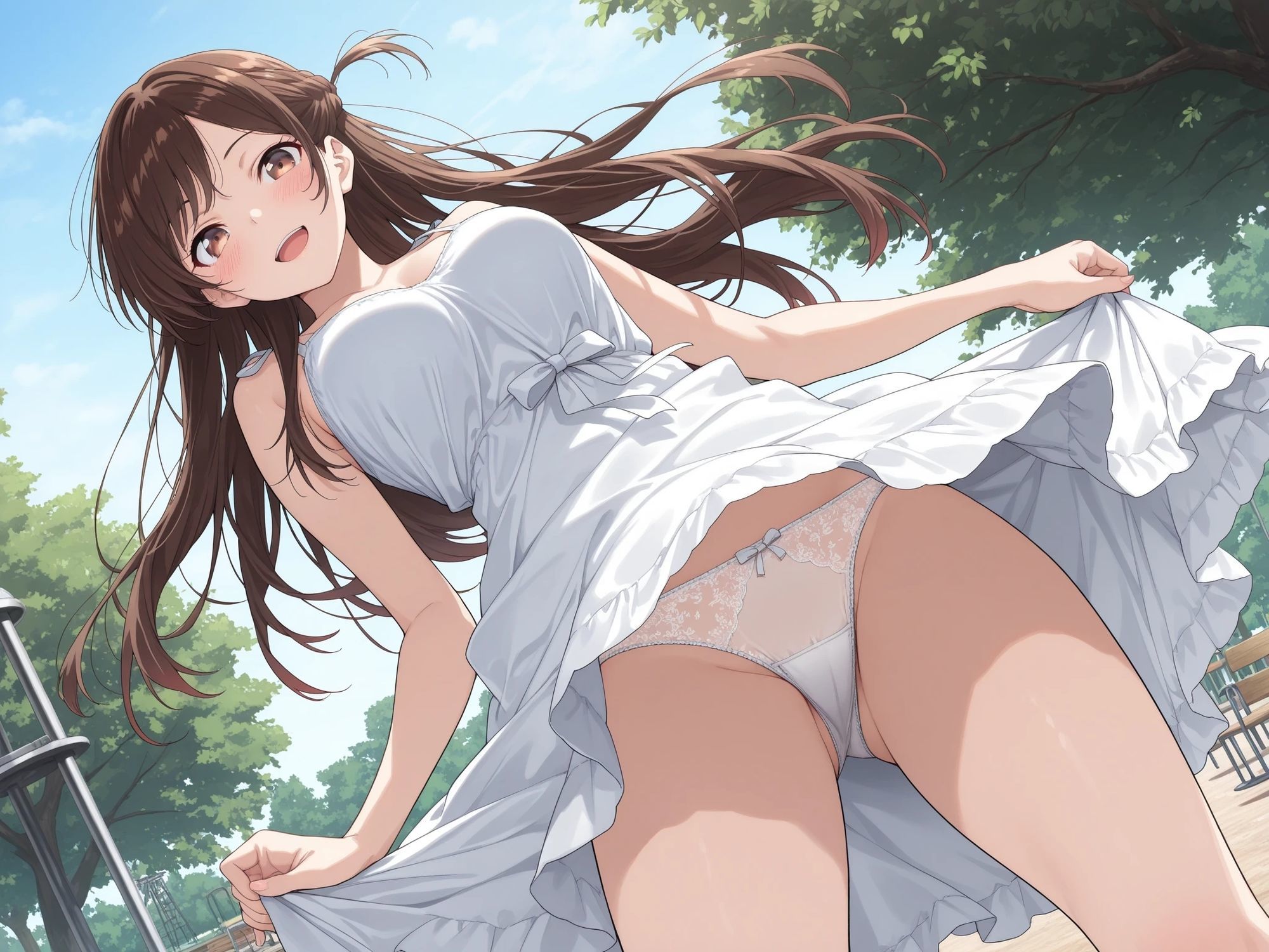 AIイラストCG集127  彼〇お借りします  水〇千鶴 サンプル3ページ目