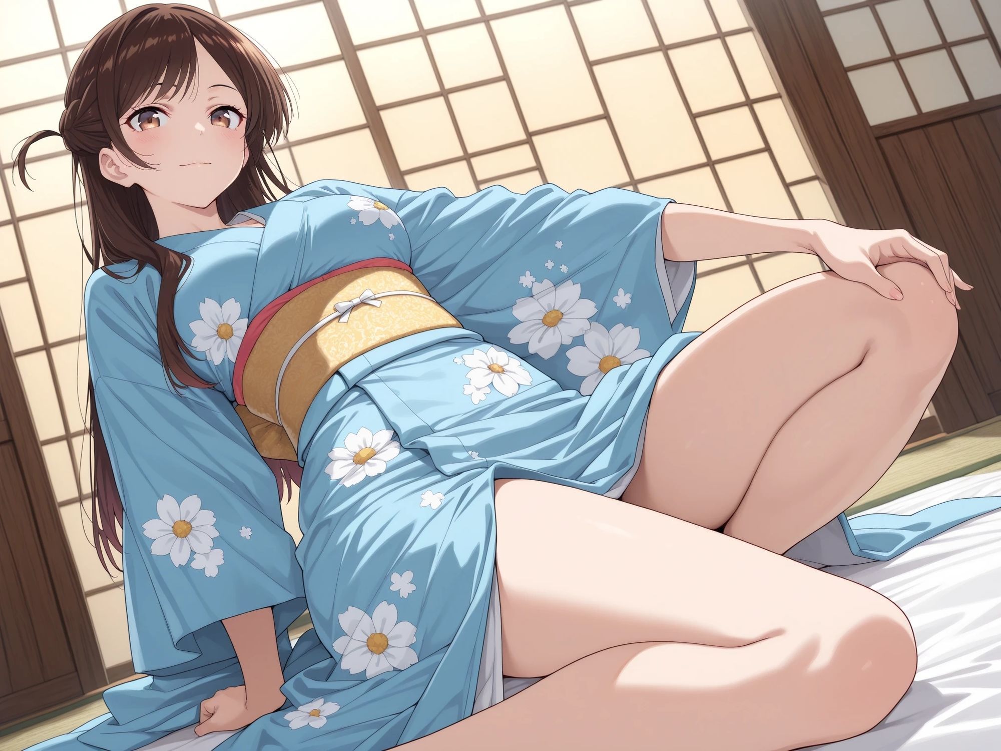 AIイラストCG集127  彼〇お借りします  水〇千鶴 サンプル5ページ目