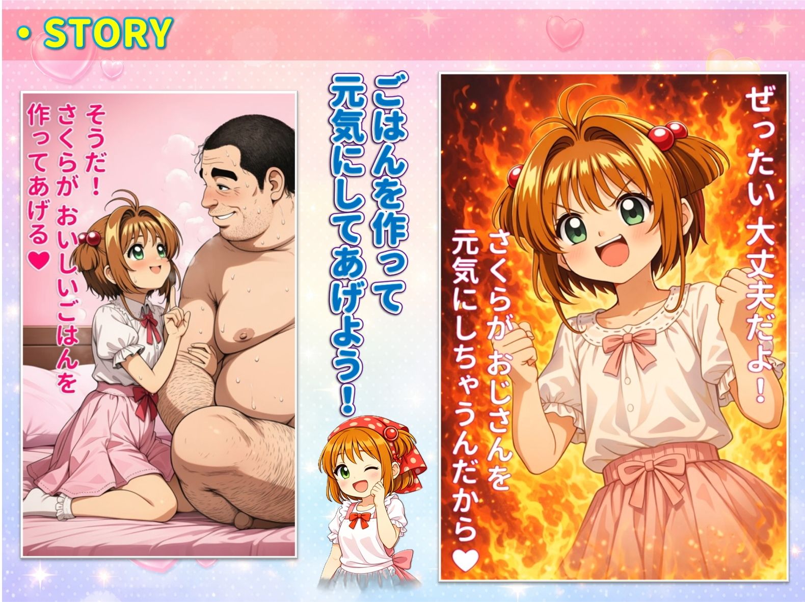 さくらの愛情絶倫クッキング サンプル4ページ目