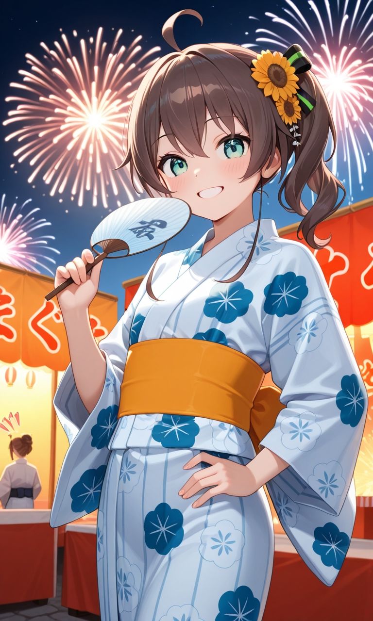夏◯まつり叡智イラストコレクション！ サンプル5ページ目