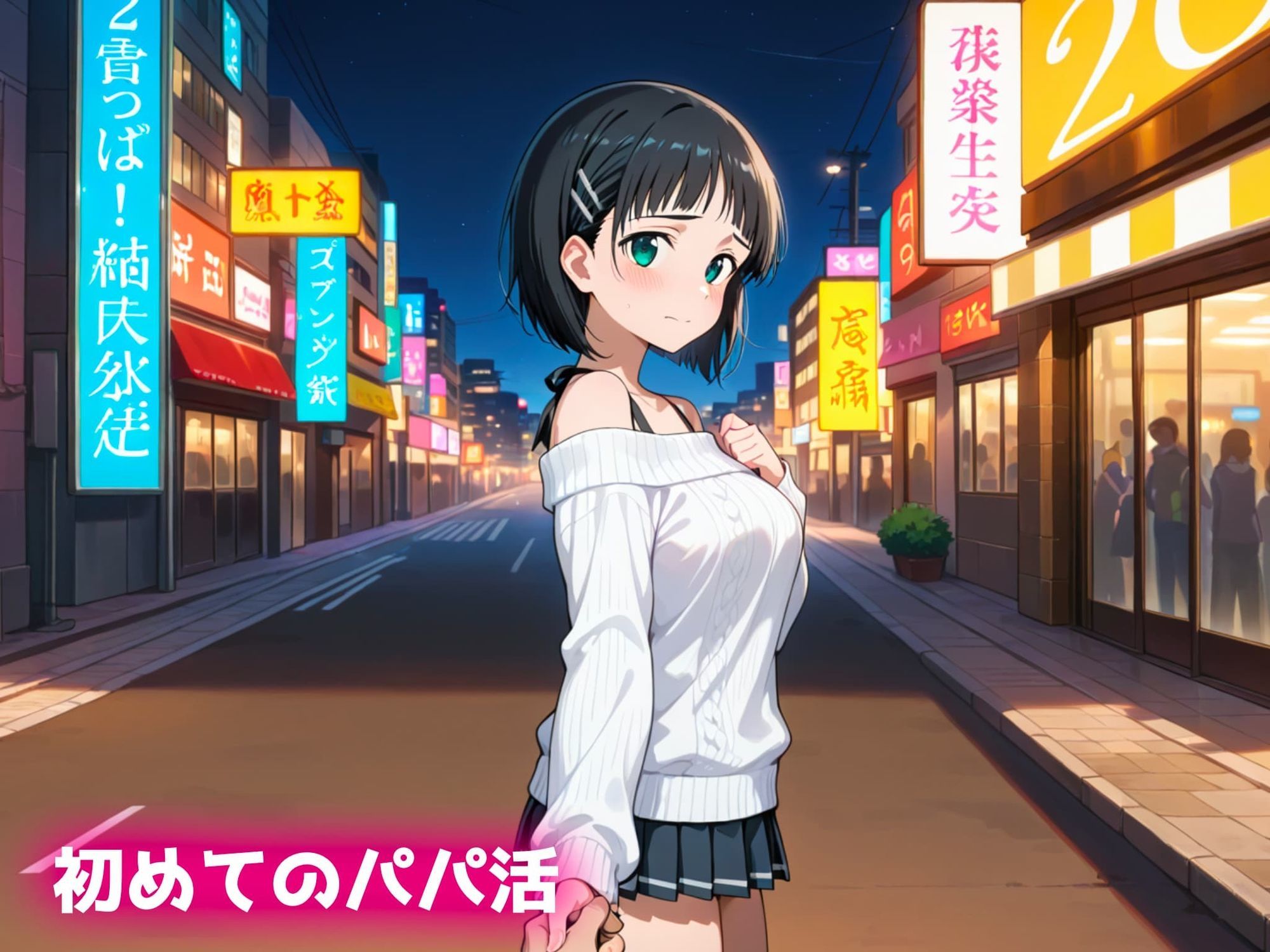 パパ活ヒロイン〜桐ヶ谷直葉編〜 サンプル2ページ目