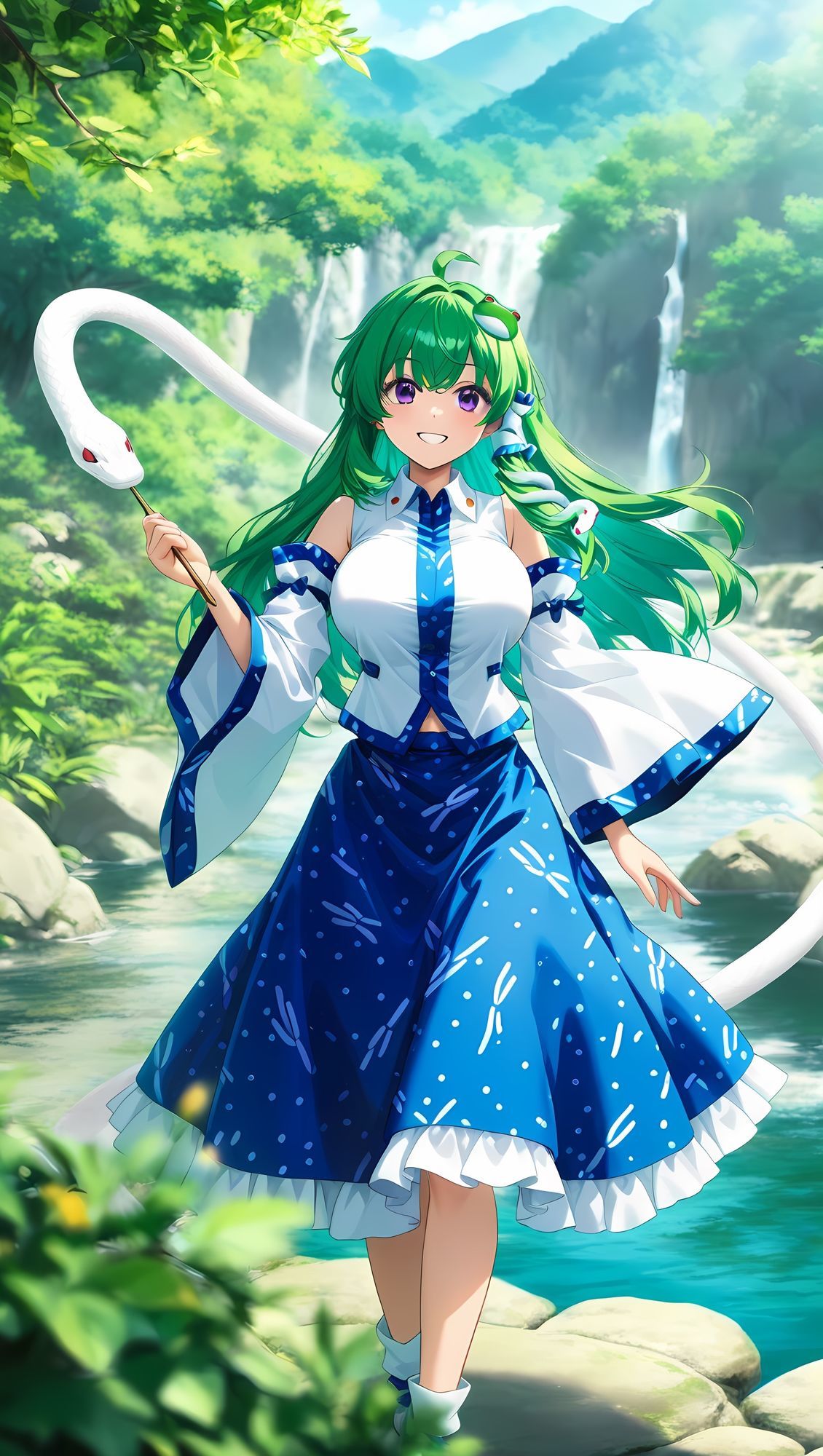 東方Project 東風谷早苗 サンプル1ページ目