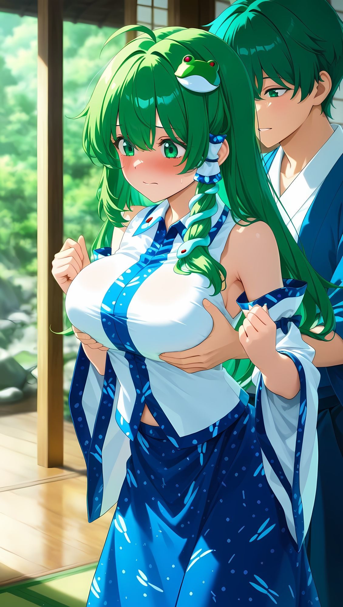 東方Project 東風谷早苗 サンプル3ページ目