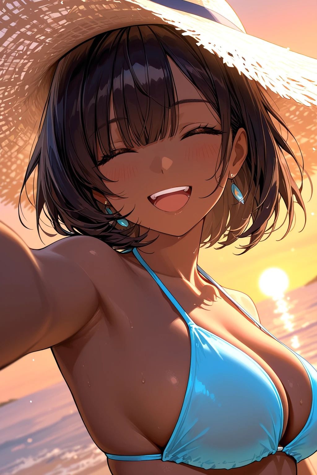 南国での出会い  Meetings in the tropics サンプル1ページ目
