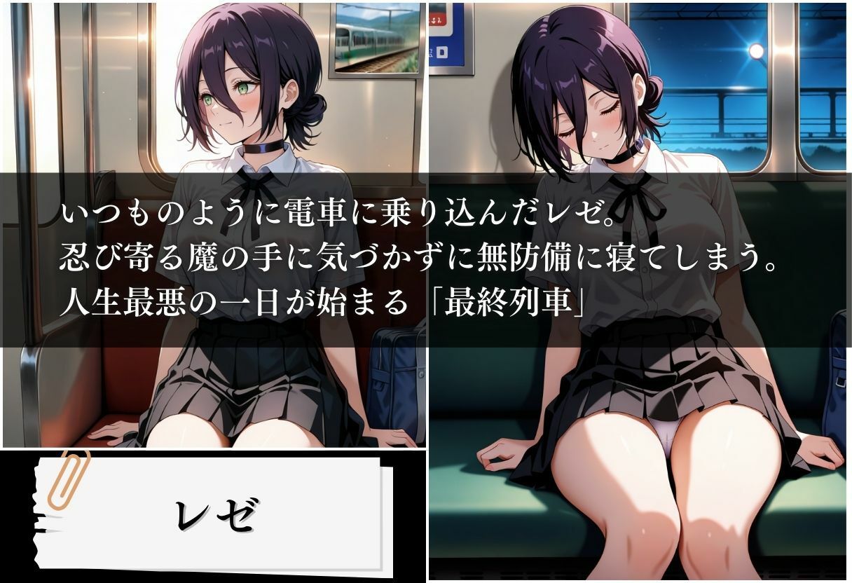 最終列車 痴●妊娠 〜レゼ編〜 サンプル1ページ目
