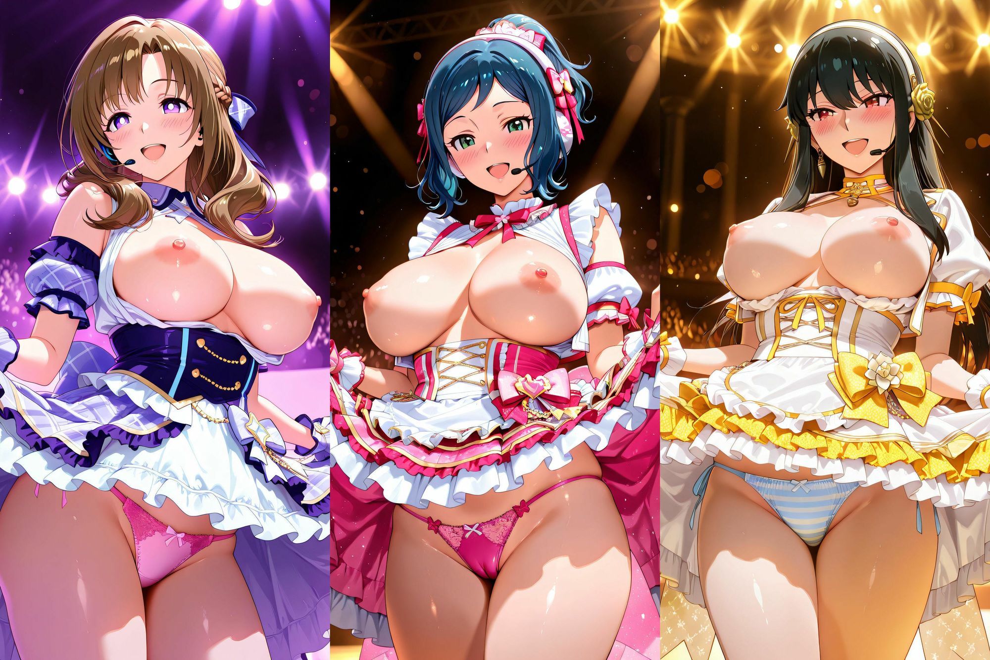 人妻アイドルの絶頂中出しライブ2 サンプル1ページ目