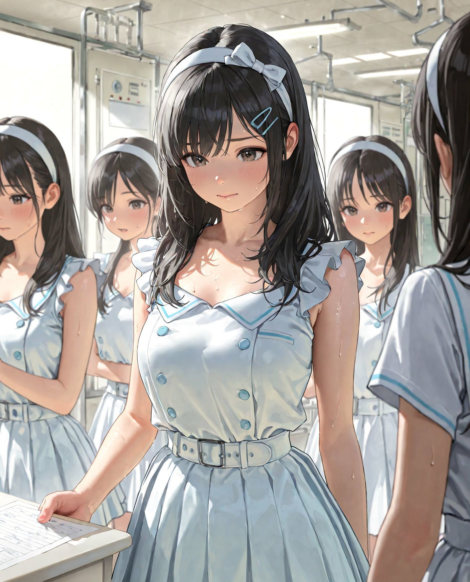 【496枚】アイドルたちの特殊な検診 サンプル1ページ目