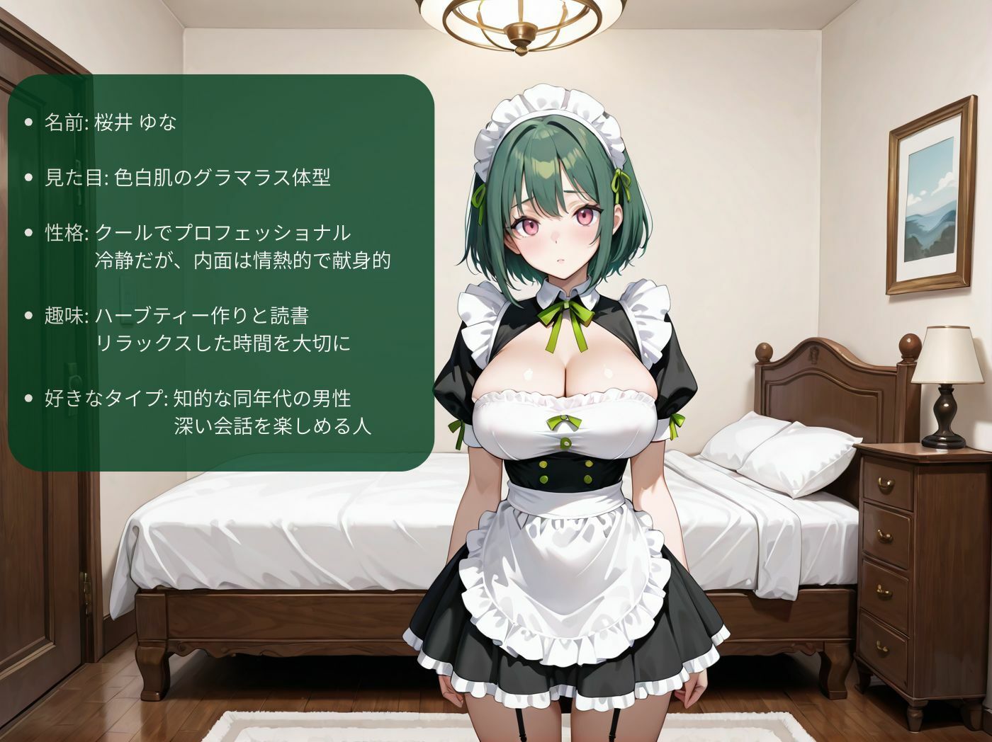 あまあま巨乳JKメイドの濃密ご奉仕タイム（はーと）【120fps/AI高画質】 サンプル7ページ目