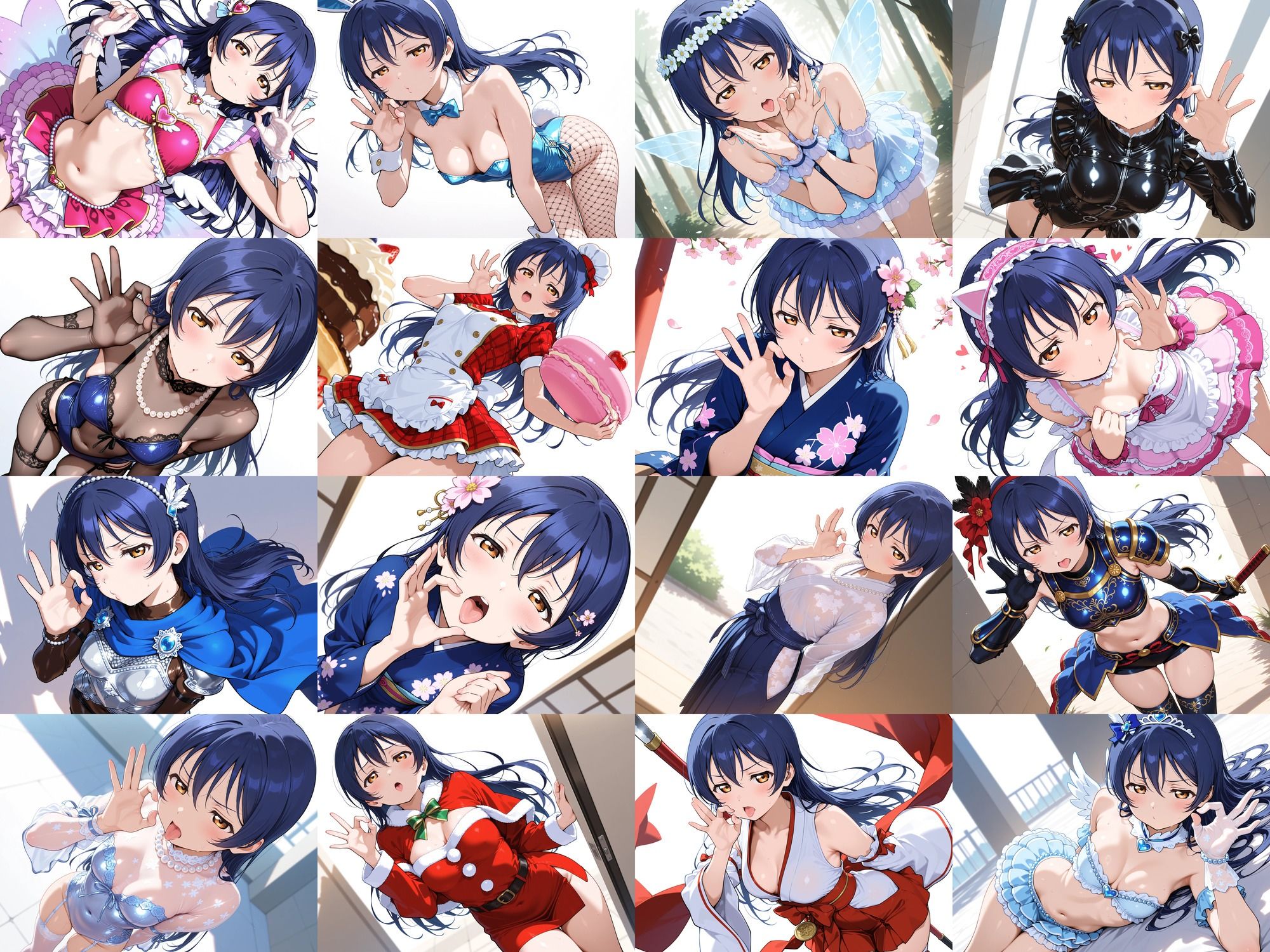 スクールアイドルフェラ素振り ●’s サンプル5ページ目