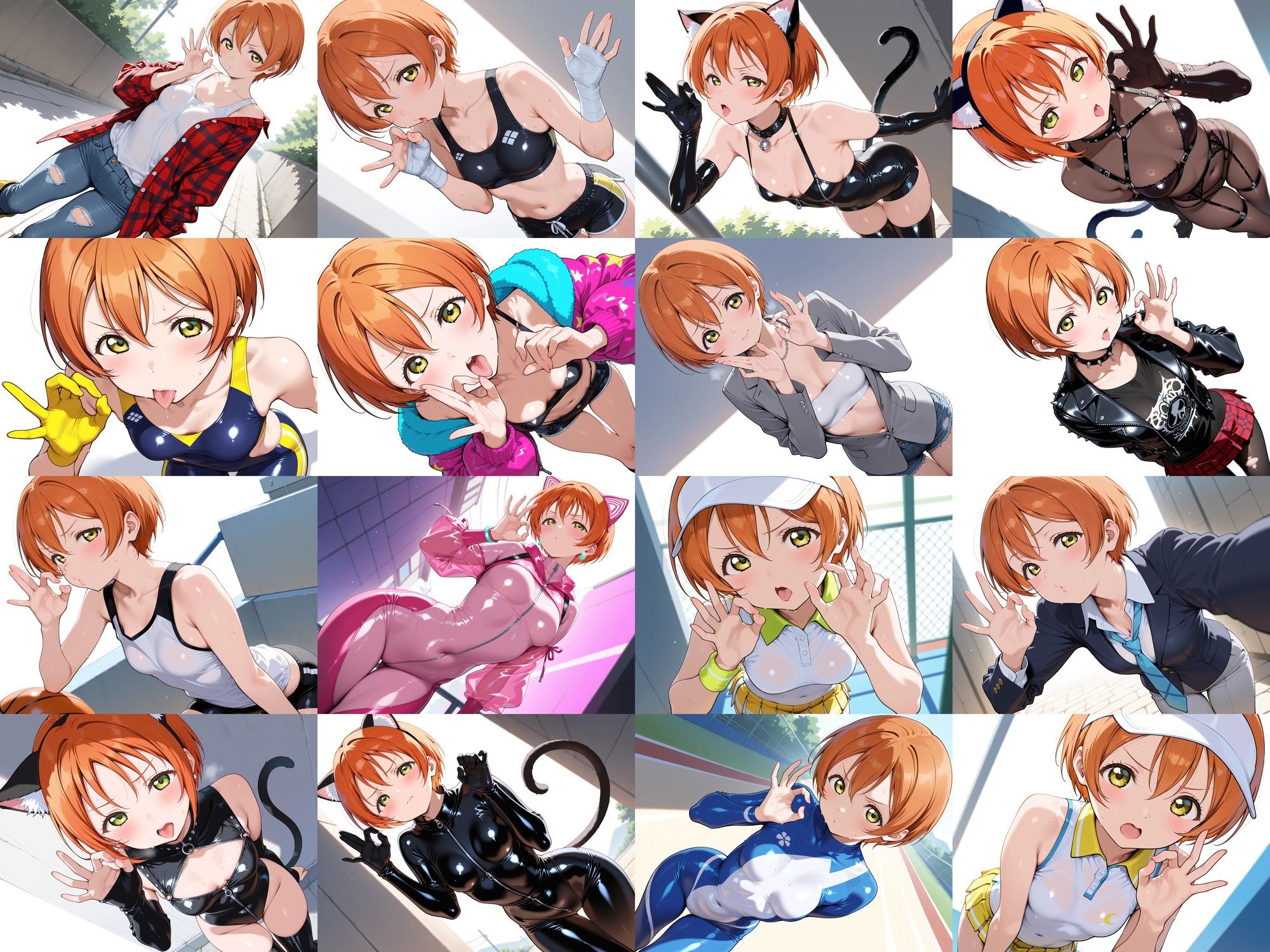 スクールアイドルフェラ素振り ●’s サンプル6ページ目
