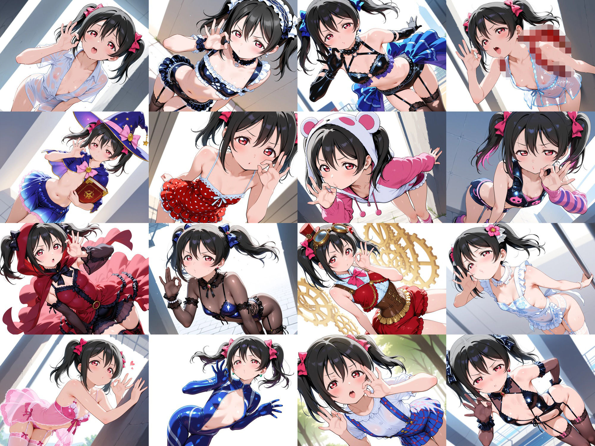 スクールアイドルフェラ素振り ●’s サンプル10ページ目