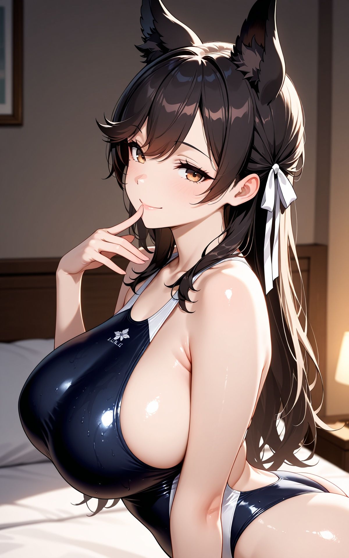 競泳水着部 愛◯編 サンプル1ページ目