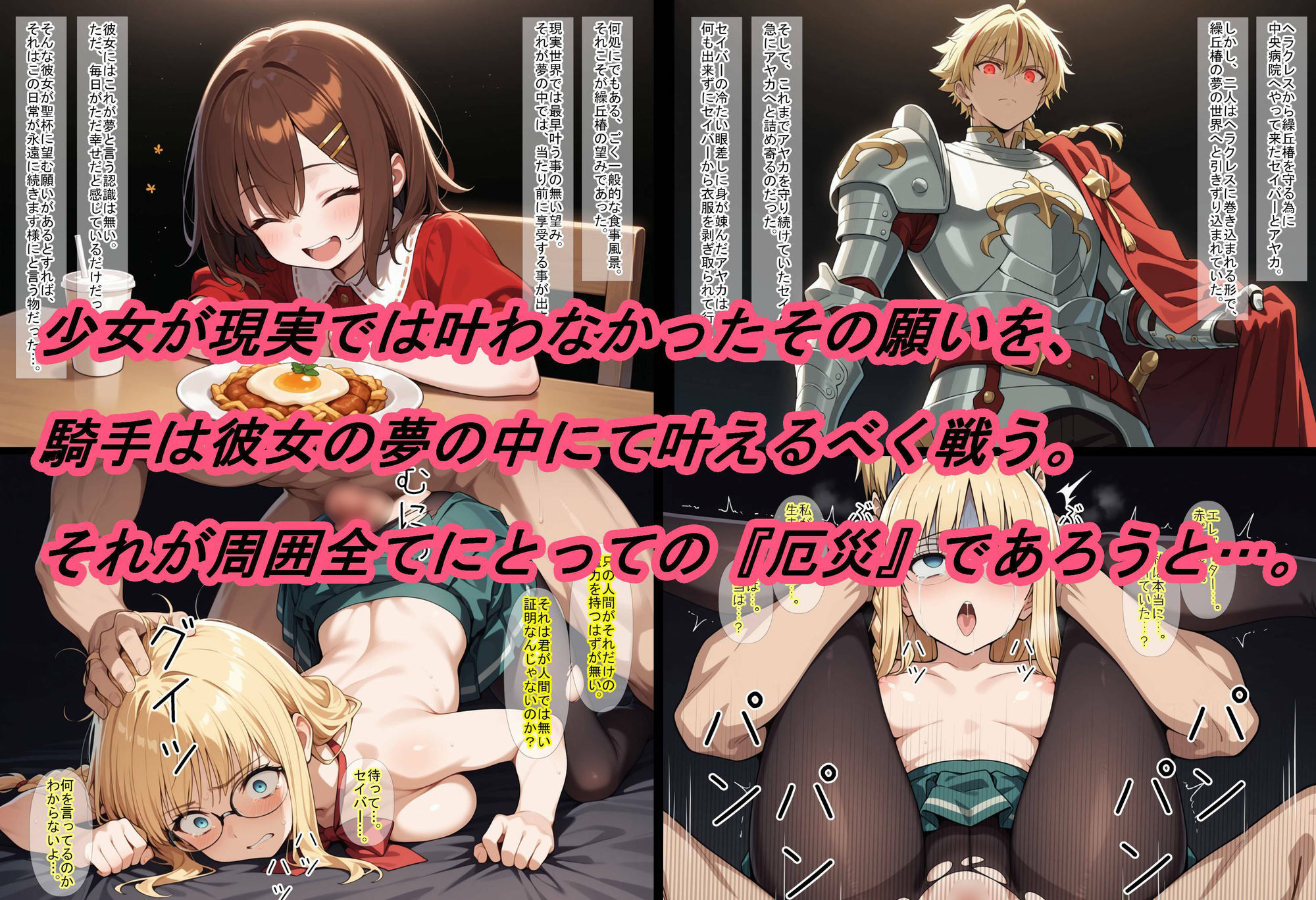 【F〇te/strange_F〇ke】死と泥の聖杯〜悪夢に沈むスノーフィールド〜 サンプル5ページ目
