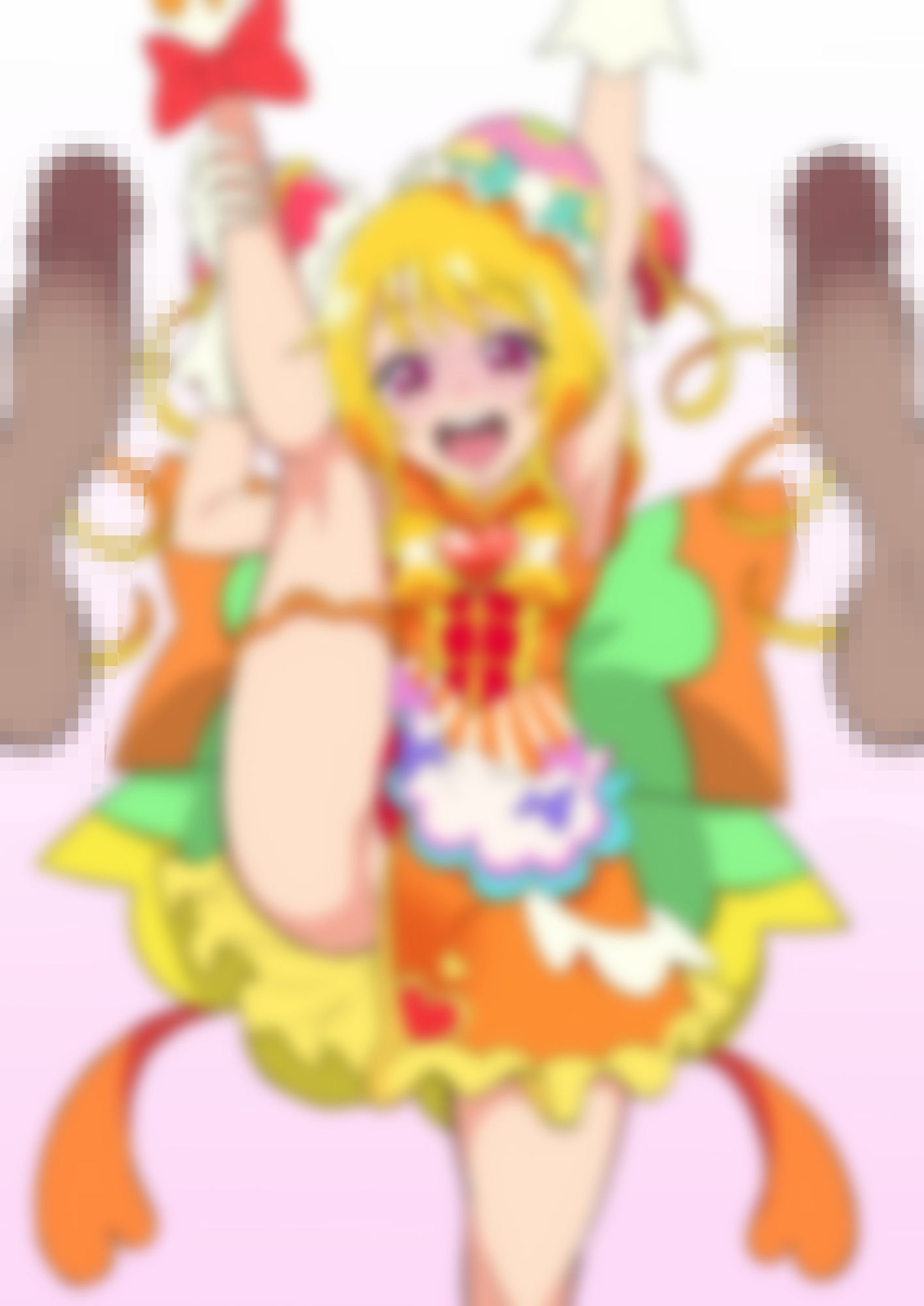 「デリシャスパーティ（はーと）プリ〇ュア」〇ュアヤムヤム サンプル1ページ目