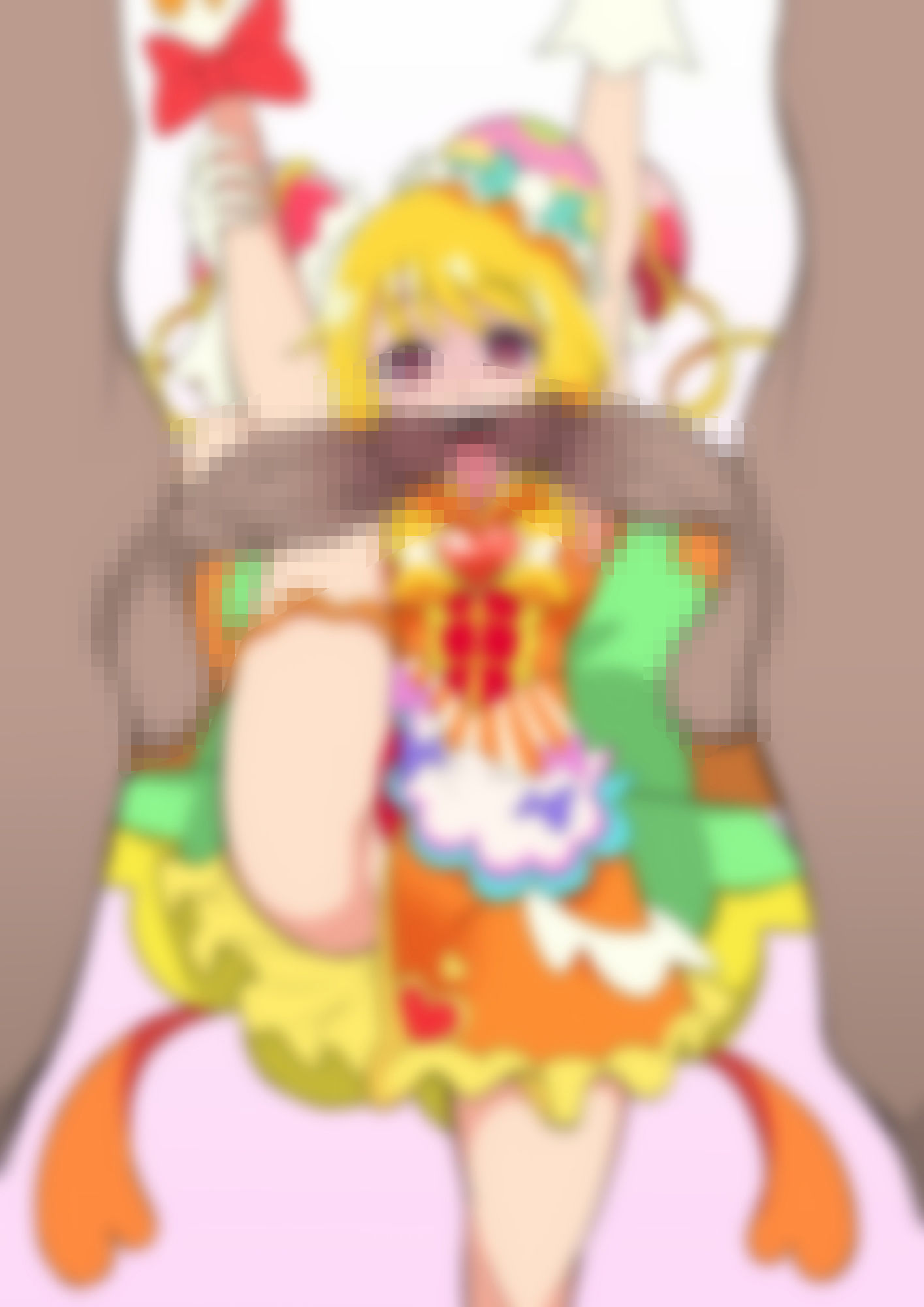「デリシャスパーティ（はーと）プリ〇ュア」〇ュアヤムヤム サンプル2ページ目
