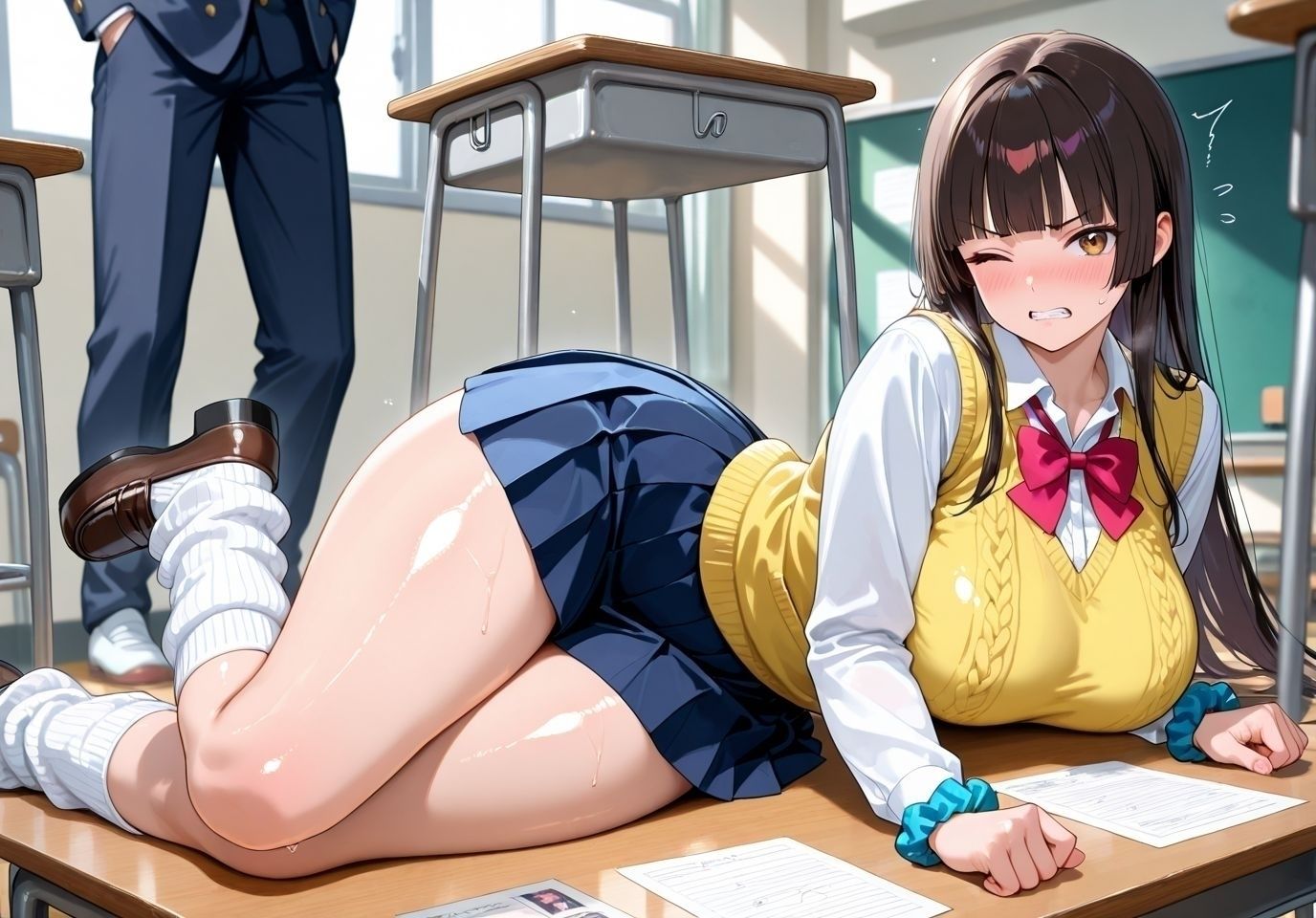 ムチムチ美女のアナル観察 サンプル1ページ目