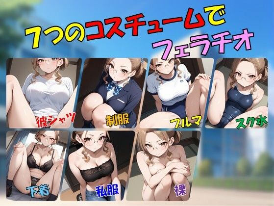私立吹痴学園性活日記 -茶髪ギャルちゃん フェラチオ編- サンプル1ページ目