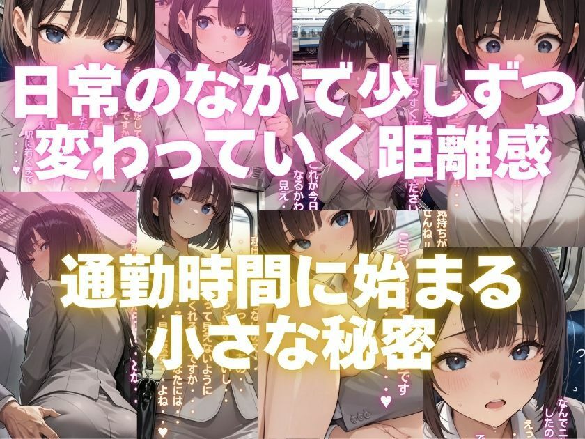 露出妄想はとめられない…クミの妄想3〜電車通勤編〜後編 サンプル4ページ目