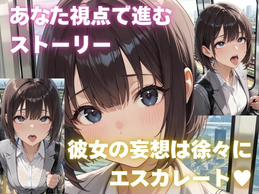 露出妄想はとめられない…クミの妄想3〜電車通勤編〜後編 サンプル7ページ目