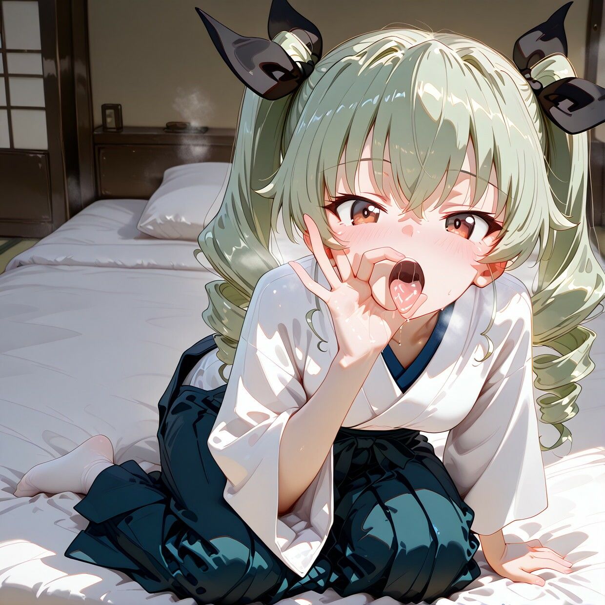 しのるのCG集「ガールズ＆パンツァー＃E2」 サンプル5ページ目