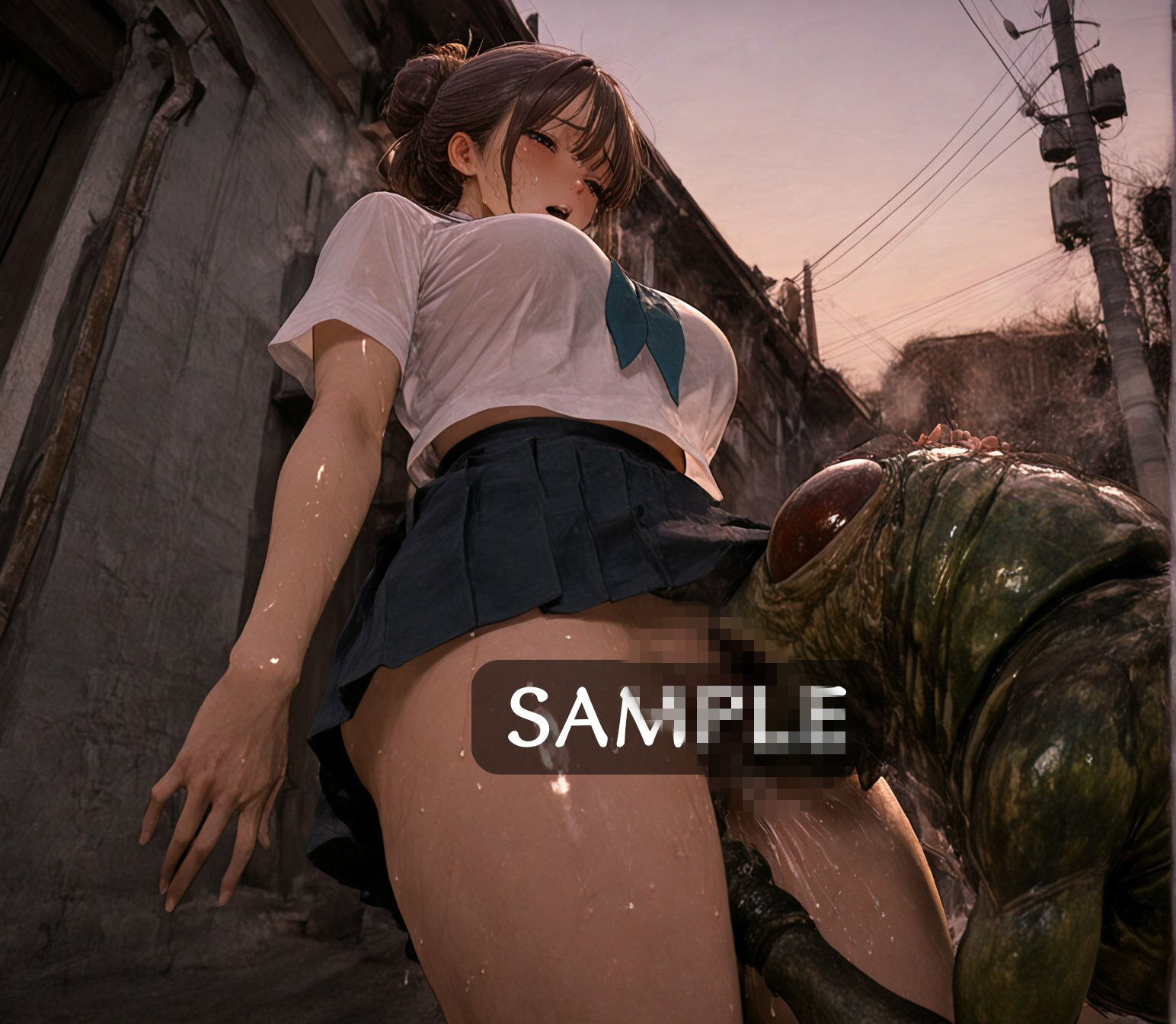 帰り路 サンプル2ページ目