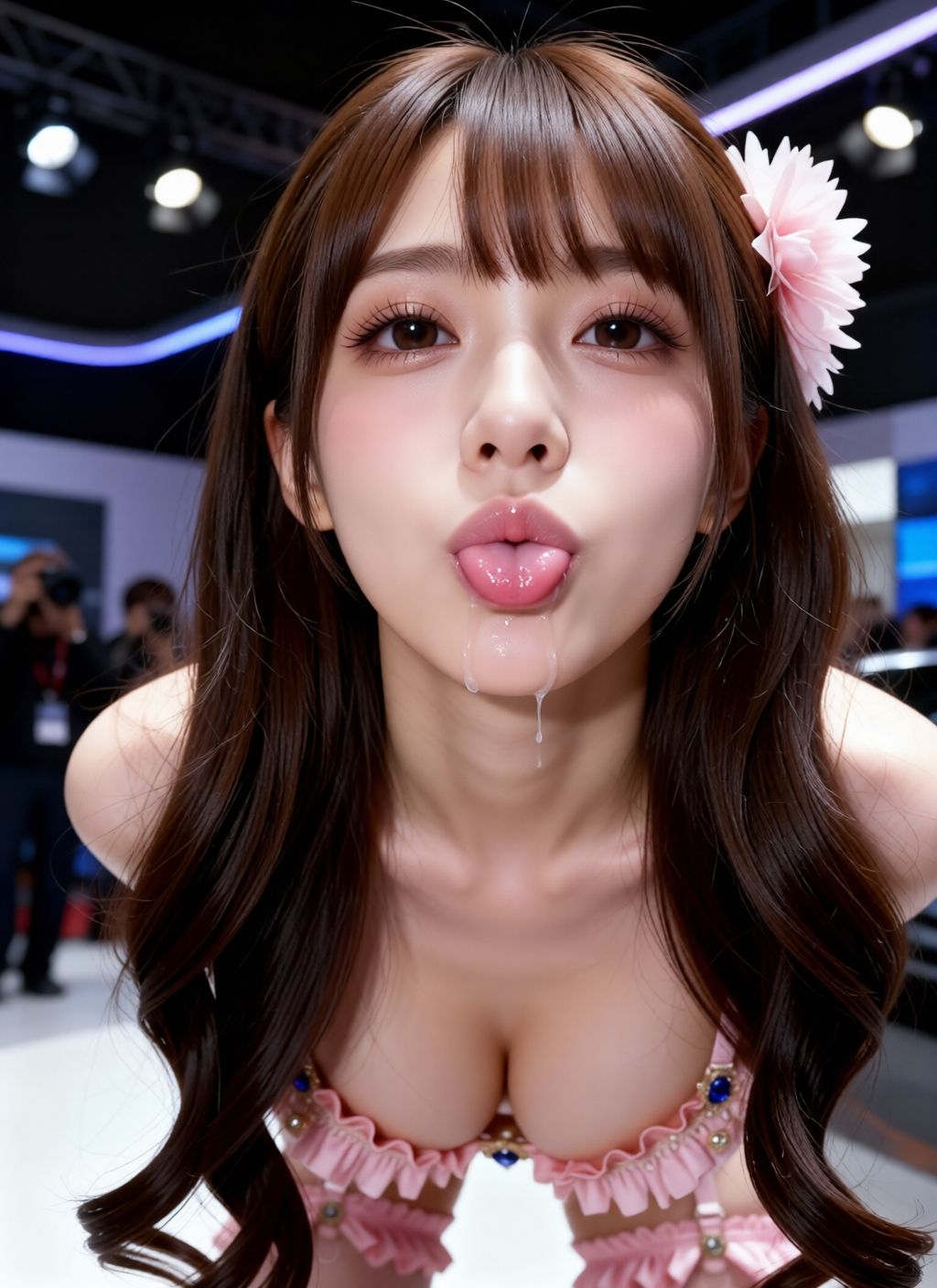 顔面フェチ  美少女達のドアップエロ顔  パパカツ女子  新体操  キャンペンガール  コスプレイヤー サンプル8ページ目