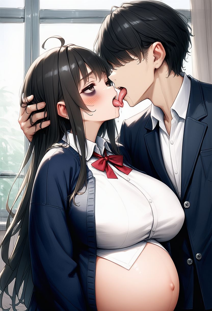 陰キャの子とsexして妊娠させて出産させてを2回 サンプル8ページ目