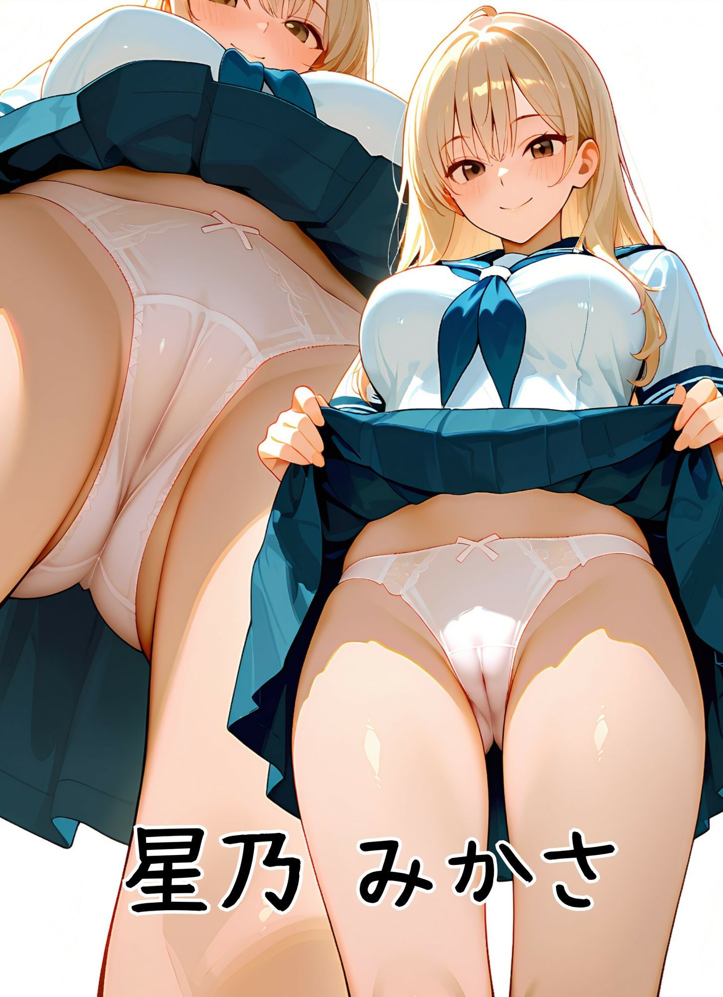 セーラー服とパンティー＆ブラジャー サンプル7ページ目