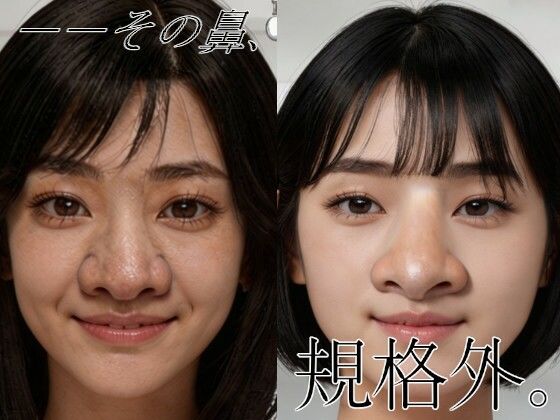 規格外の巨鼻〜屈辱の鼻フックに堕ちる巨鼻女性たち〜 サンプル1ページ目