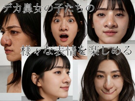 規格外の巨鼻〜屈辱の鼻フックに堕ちる巨鼻女性たち〜 サンプル2ページ目