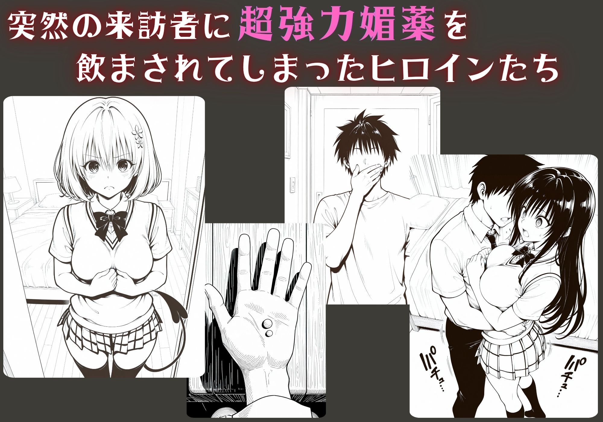 はじめての媚薬でアクメに堕ちたキメセクヒロイン  古手川〇＆モ〇・ベリア・デビルーク サンプル1ページ目