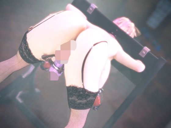 巨大ふたなり猫娘アクメ乳首責め〜激かわ爆乳猫娘を拘束して高速乳首オナホ責めでメス堕ち射精〜 サンプル5ページ目