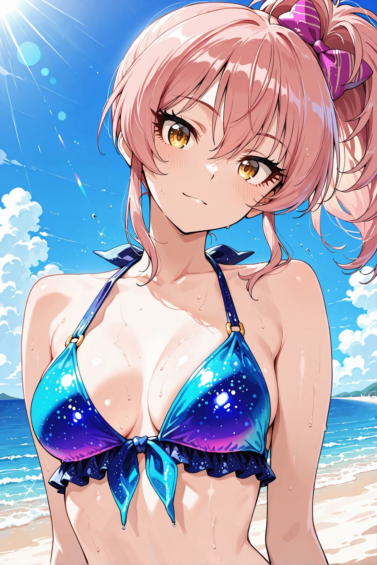 アイドル○スター 水着に着替えたら7 サンプル4ページ目