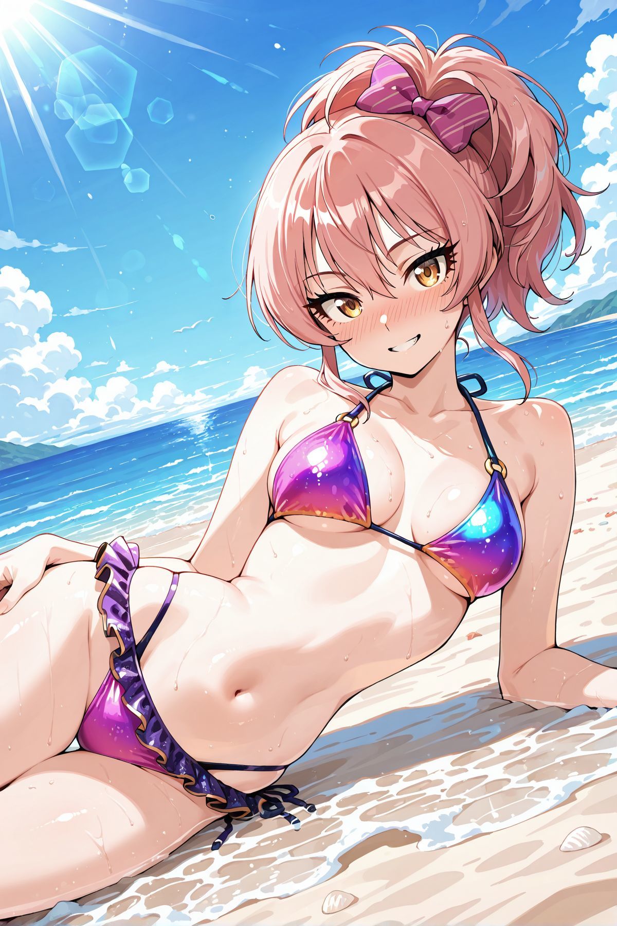 アイドル○スター 水着に着替えたら7 サンプル5ページ目