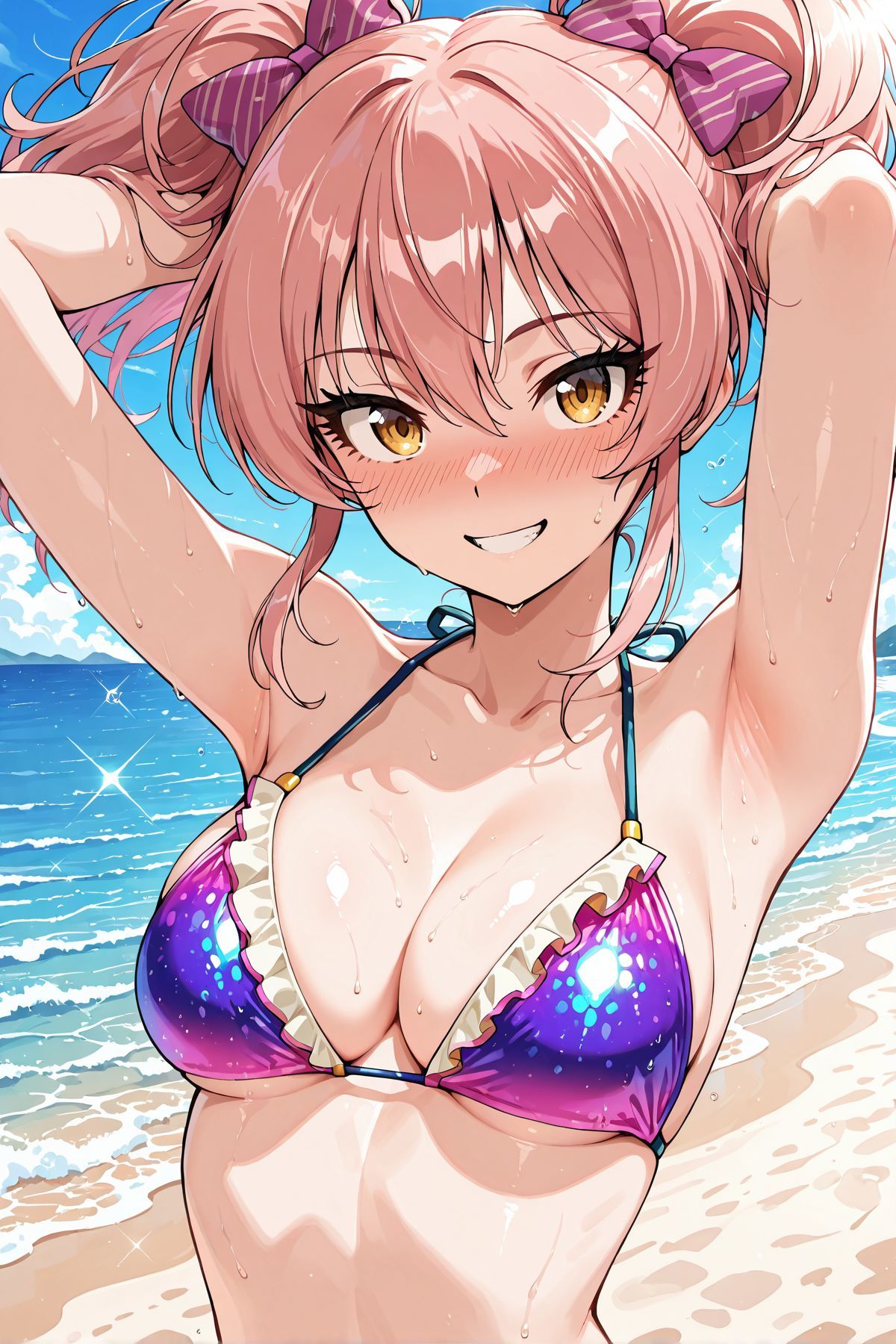 アイドル○スター 水着に着替えたら7 サンプル6ページ目