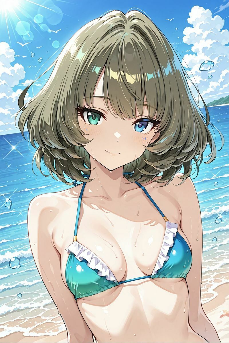 アイドル○スター 水着に着替えらた8 サンプル7ページ目