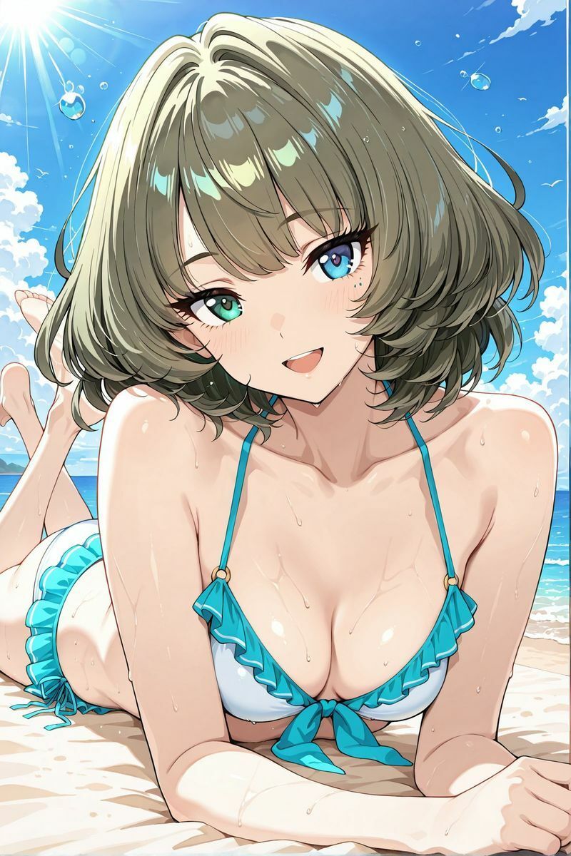 アイドル○スター 水着に着替えらた8 サンプル8ページ目